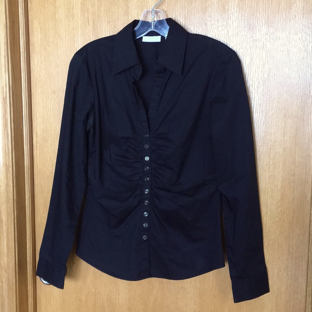 Black button up